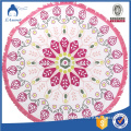 Microfiber Fabrics Supplier Mandala Round Beach Towel